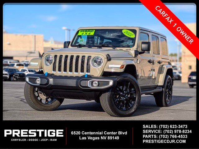 2022 Jeep Wrangler 4xe Unlimited Sahara