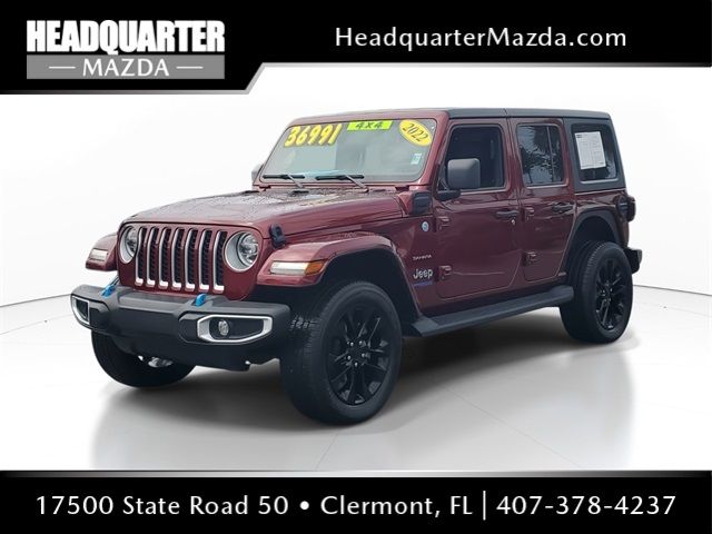 2022 Jeep Wrangler 4xe Unlimited Sahara