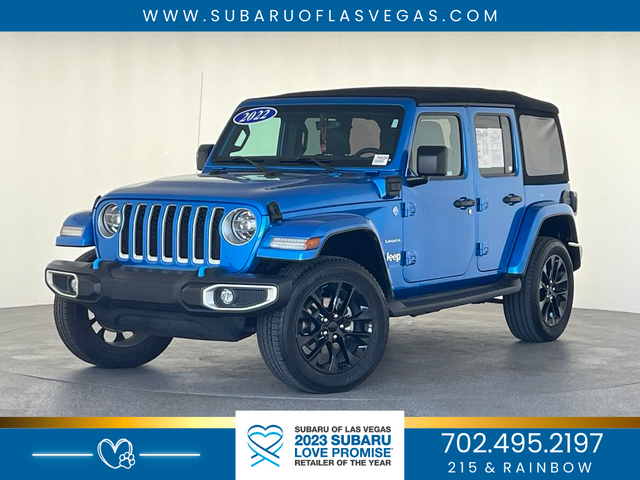 2022 Jeep Wrangler 4xe Unlimited Sahara