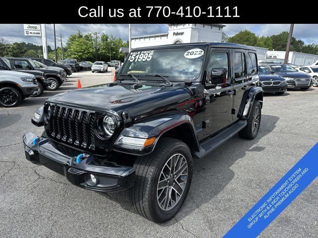 2022 Jeep Wrangler 4xe Unlimited Sahara High Altitude