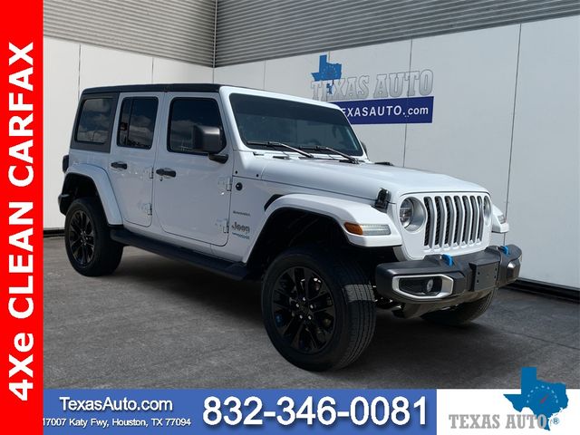 2022 Jeep Wrangler 4xe Unlimited Sahara