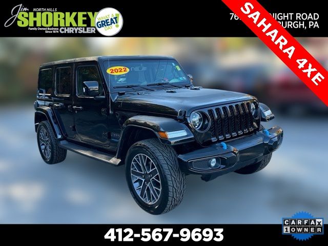 2022 Jeep Wrangler 4xe Unlimited Sahara High Altitude