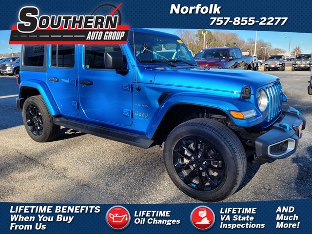 2022 Jeep Wrangler 4xe Unlimited Sahara