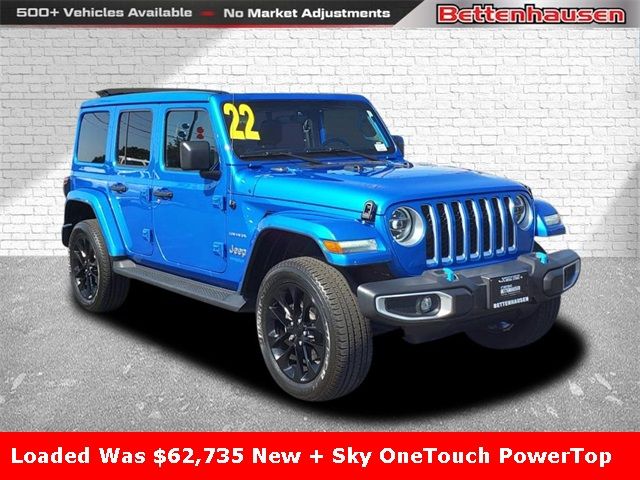 2022 Jeep Wrangler 4xe Unlimited Sahara