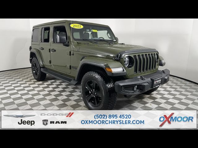 2022 Jeep Wrangler Unlimited Sahara Altitude