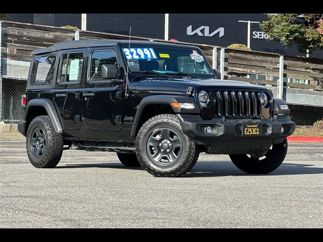 2022 Jeep Wrangler Unlimited Sport