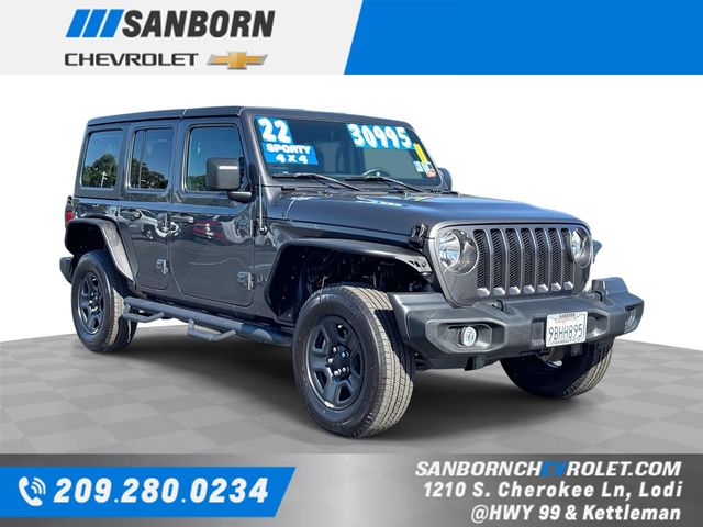 2022 Jeep Wrangler Unlimited Sport