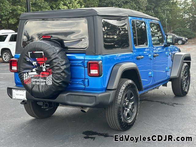 2022 Jeep Wrangler Unlimited Sport