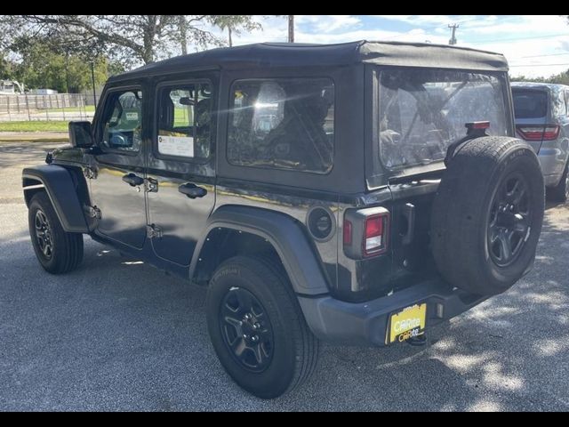 2022 Jeep Wrangler Unlimited Sport