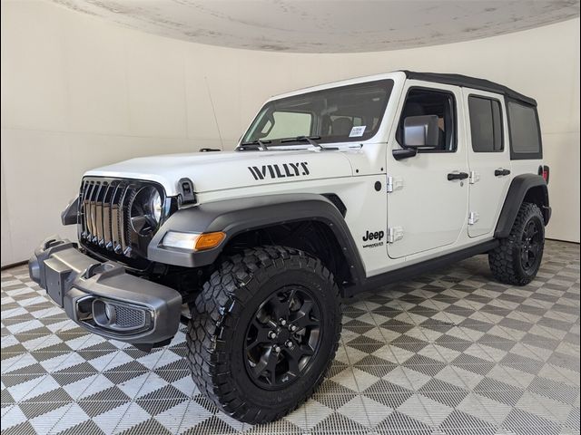 2022 Jeep Wrangler Unlimited Willys Sport