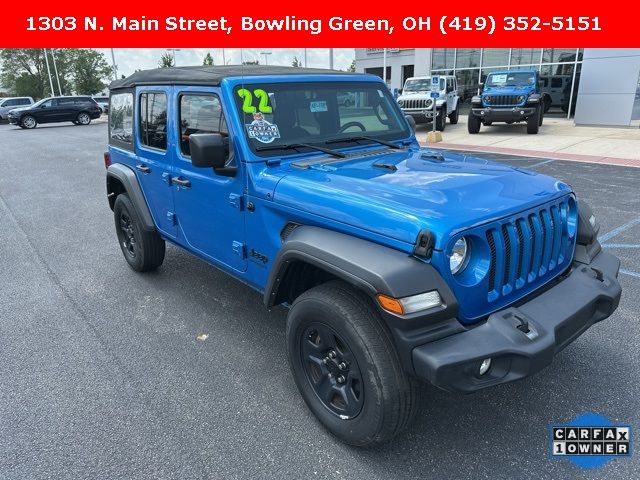 2022 Jeep Wrangler Unlimited Sport