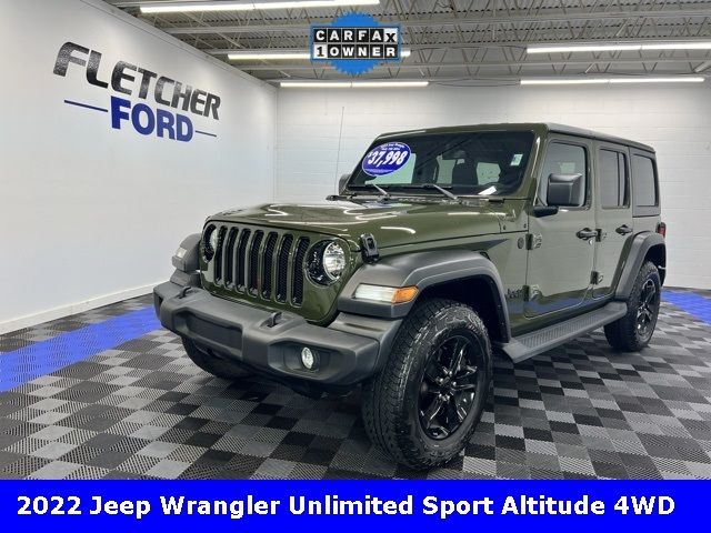 2022 Jeep Wrangler Unlimited Sport Altitude