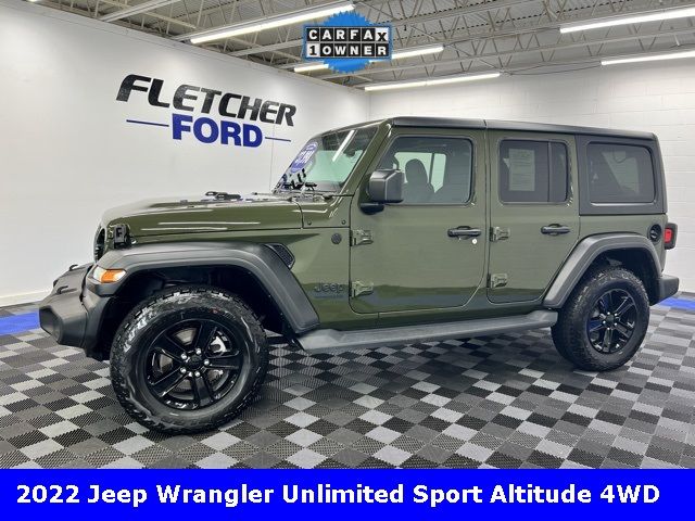 2022 Jeep Wrangler Unlimited Sport Altitude