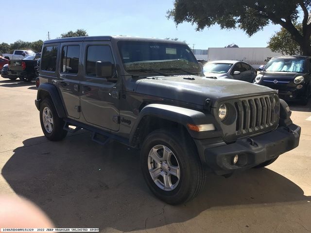 2022 Jeep Wrangler Unlimited Sport S