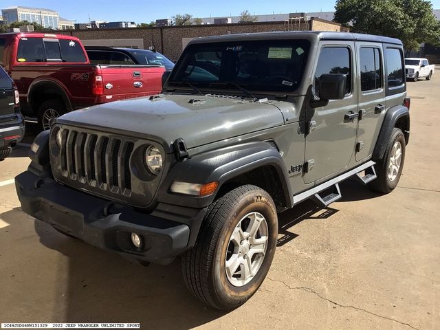 2022 Jeep Wrangler Unlimited Sport S