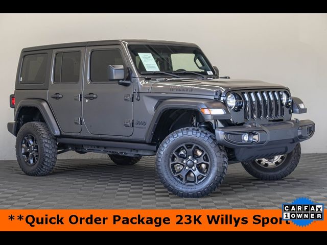 2022 Jeep Wrangler Unlimited Willys Sport