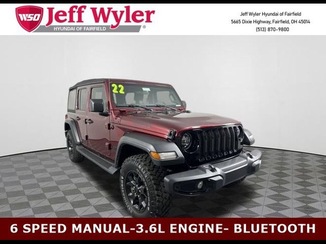 2022 Jeep Wrangler Unlimited Willys