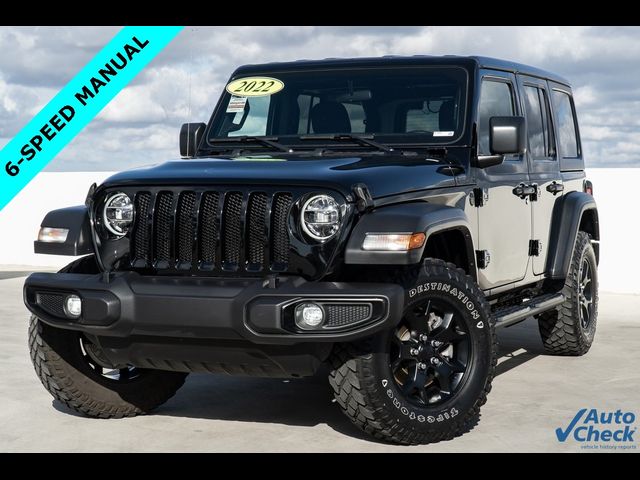 2022 Jeep Wrangler Unlimited Willys