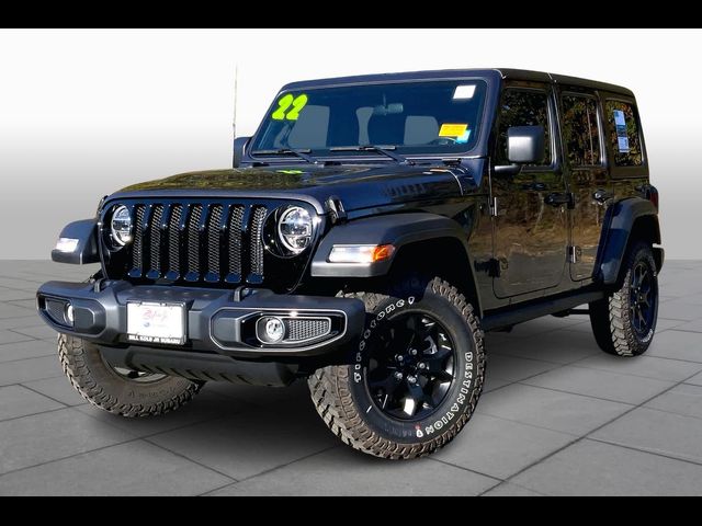 2022 Jeep Wrangler Unlimited Willys