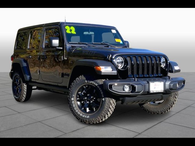 2022 Jeep Wrangler Unlimited Willys