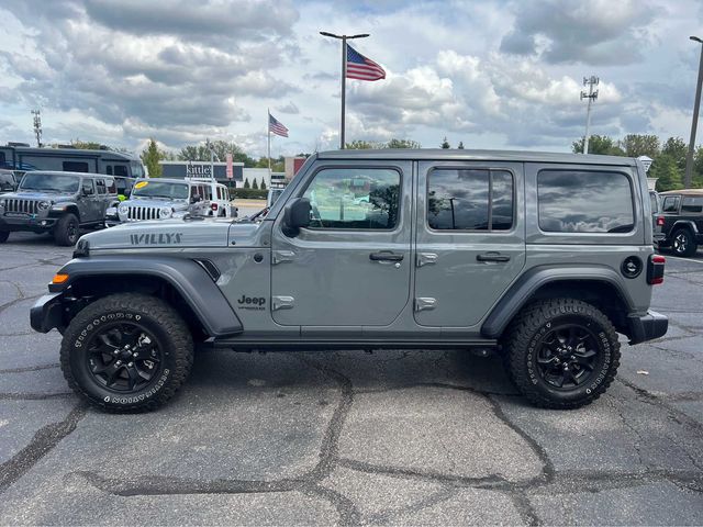 2022 Jeep Wrangler Unlimited Willys