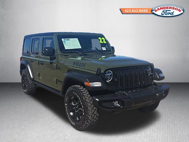 2022 Jeep Wrangler Unlimited Willys