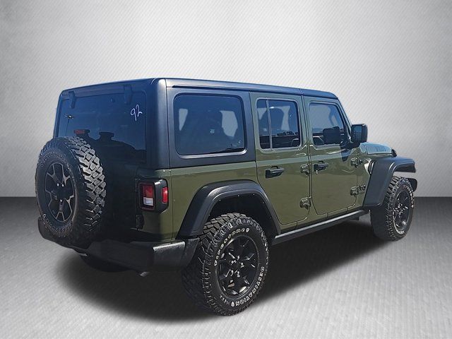 2022 Jeep Wrangler Unlimited Willys