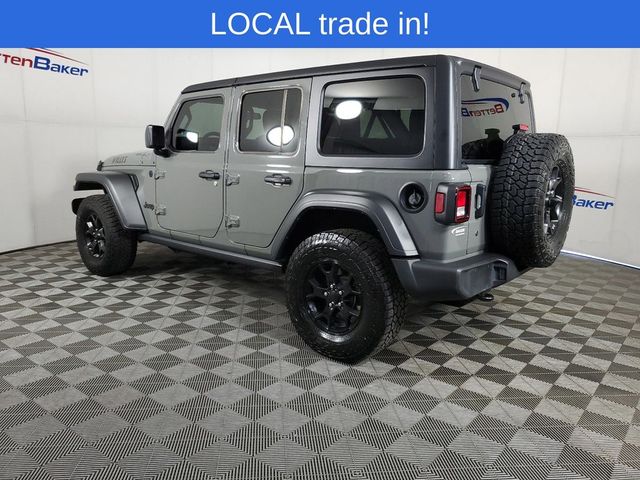 2022 Jeep Wrangler Unlimited Willys Sport