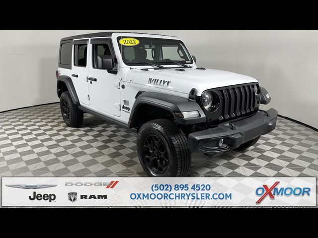 2022 Jeep Wrangler Unlimited Willys