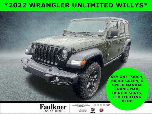 2022 Jeep Wrangler Unlimited Willys