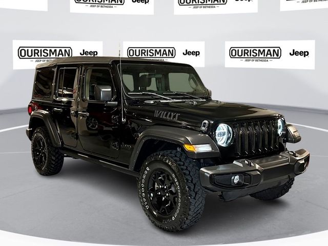 2022 Jeep Wrangler Unlimited Willys