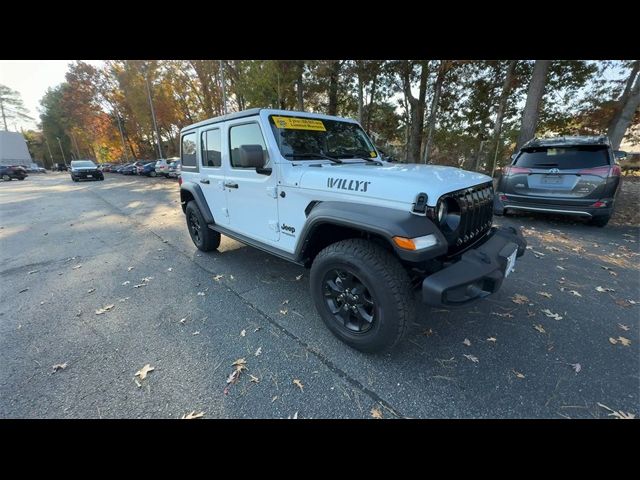 2022 Jeep Wrangler Unlimited Willys Sport