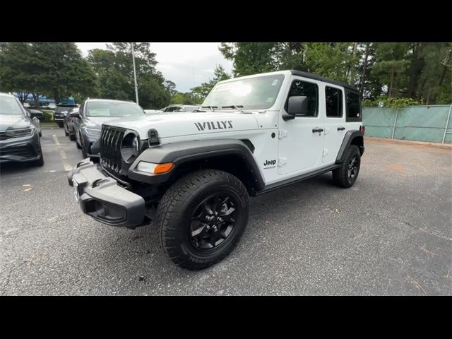 2022 Jeep Wrangler Unlimited Willys Sport