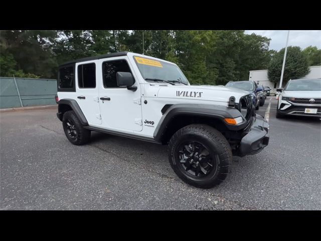 2022 Jeep Wrangler Unlimited Willys Sport