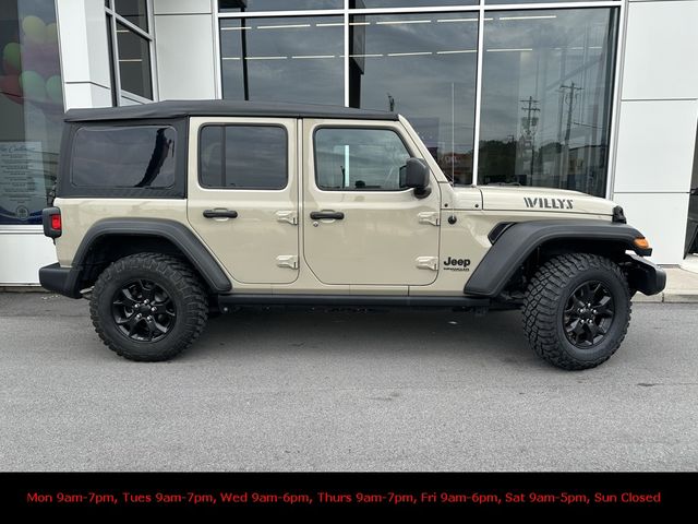 2022 Jeep Wrangler Unlimited Willys Sport