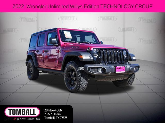 2022 Jeep Wrangler Unlimited Willys