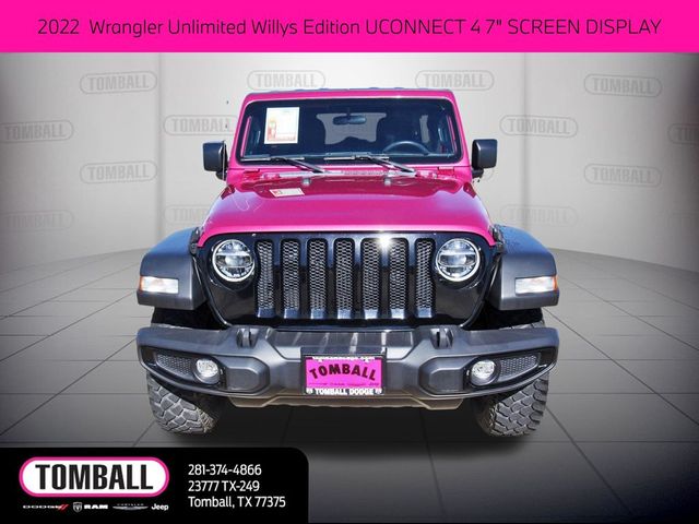 2022 Jeep Wrangler Unlimited Willys