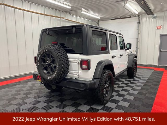 2022 Jeep Wrangler Unlimited Willys