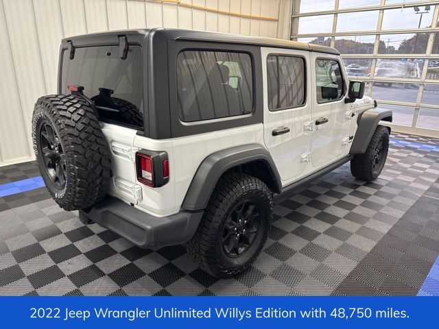 2022 Jeep Wrangler Unlimited Willys