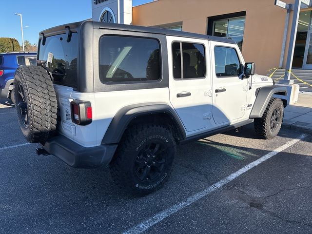 2022 Jeep Wrangler Unlimited Willys