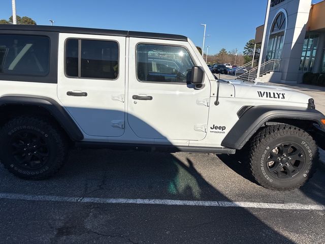 2022 Jeep Wrangler Unlimited Willys