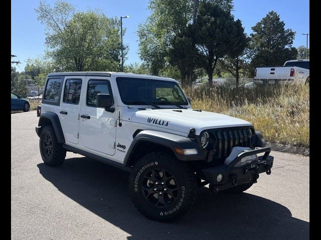 2022 Jeep Wrangler Unlimited Willys