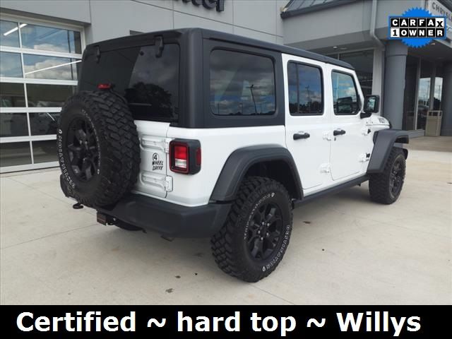 2022 Jeep Wrangler Unlimited Willys