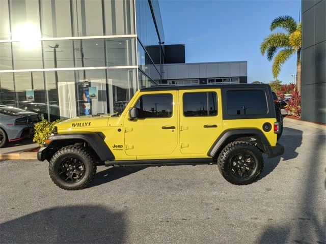 2022 Jeep Wrangler Unlimited Willys Sport