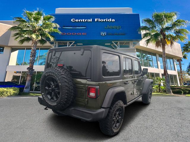 2022 Jeep Wrangler Unlimited Willys