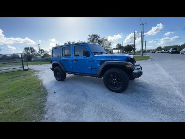 2022 Jeep Wrangler Unlimited Willys