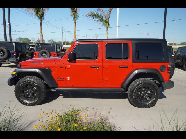 2022 Jeep Wrangler Unlimited Willys