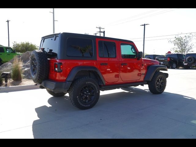 2022 Jeep Wrangler Unlimited Willys