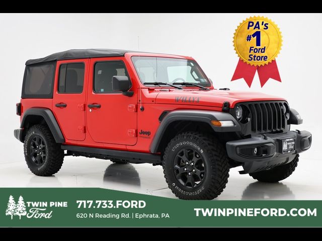 2022 Jeep Wrangler Unlimited Willys