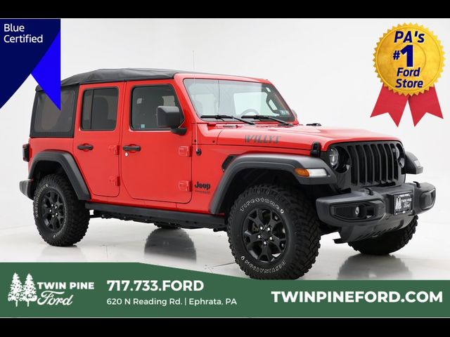 2022 Jeep Wrangler Unlimited Willys